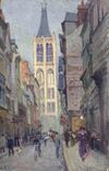 CPA Rouen Rue De la Grosse Horloge
