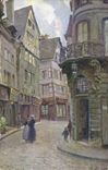 CPA Rouen Rue De La Vicomte