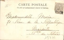 CPA Rouen Tour St Andre Et Rue Jeanne D'Arc