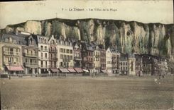 CPA Le Treport Les Villas De La Plage