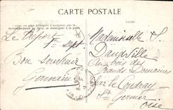 CPA Le Treport Jeu De Tennis Du Casino