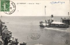 CPA Le Treport Sortie Du bateau Pollet