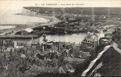 CPA Le Treport Vue Prise Du Calvaire