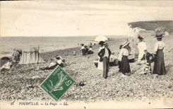 CPA Pourville La Plage