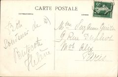 CPA sortie du tunnel de Chalifert