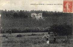 CPA Crouy Sur Ourcq Chateau De Bellevue