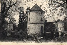 CPA Chateau De La Houssaye