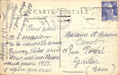 CPA Ferrieres En Brie Le Chateau Facade perron des chasseurs