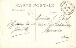 CPA Chaumes En Brie Ruines Du Chateau Royal du Vivier