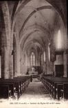 CPA Ury Interieur De I'Eglise