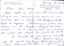 CPSM Grisy Sur Seine Vue Generale Aerienne