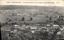 CPA Chevreuse Panorama Est Vu Du Chateau De La Madeleine