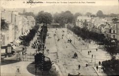 CPA Maisons Laffitte Perspective De I'Avenue Longueil Et Du Parc Panorama