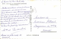 CPA Maisons Laffitte Souvenir