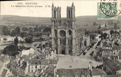 CPA Mantes Le Quartier Notre Dame