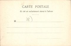 CPA Mantes La Porte Au Pretre