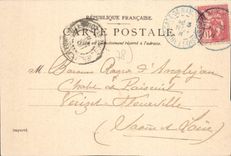 CPA Montfort L'Amaury Ruines Du Manoir Feodal