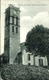CPA Meulan Clocher De I'Eglise Saint Nicolas