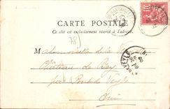 CPA Rambouillet Avenue Des Cypres