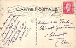 CPA Rambouillet Le Chateau La Chaumiere Aux Coquillages