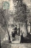 CPA Versailles Petit Trianon pont rustique