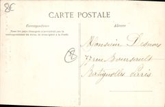 CPA Versailles Petit Trianon pont rustique