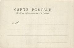 CPA Versailles Poste De I'Hopital Militaire rue Gambetta