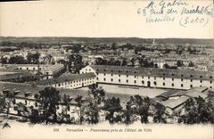 CPA Versailles Panorama Pris De I'Hotel De Ville