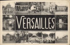CPA Versailles vues diverses