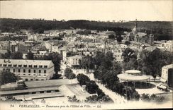 CPA Versailles Panorama Pris De I'Hotel De Ville