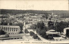 CPA Versailles Panorama Pris De I'Hotel De Ville