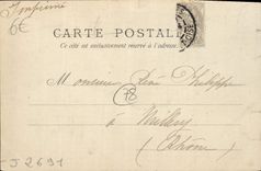 CPA Versailles La Rue Carnot Et I'Avenue De Saint Cloud