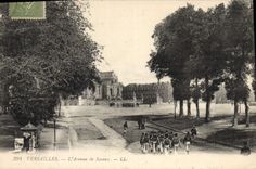 CPA Versailles L'Avenue De Sceaux