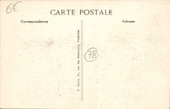 CPA Versailles La Solitude L'Etang Avenue De Paris