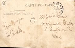 CPA Versailles Grille Et Pont Saint Martin