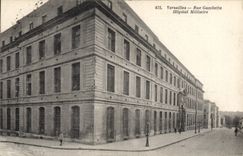 CPA Versailles Rue Gambetta Hopital Militaire