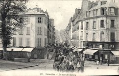 CPA Versailles La Rue De Satory