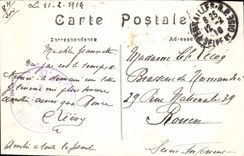 CPA Versailles La Rue De Satory