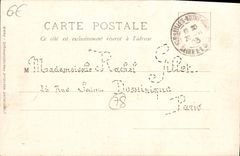 CPA Versailles La Reine et le roi d'Italie A Paris 14-18 octobre 1903 arrivée au château