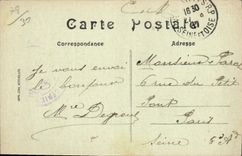 CPA Versailles L'Avenue De Sceaux