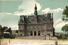 CPA Versailles L'Hotel De Ville