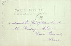 CPA Versailles le roi Et La Reine D'Italie 14-18 octobre 1903 arrivée au château