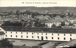 CPA Versailles Panorama Quartier Notre Dame