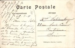 CPA Versailles Hotel De Ville