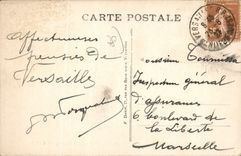 CPA Versailles Monument Morts De La Guerre