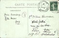 CPA Versailles La Statue De I'Abbe De I'Epée