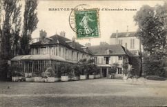 CPA Marly Le Roi D'Alexandre Dumas