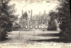 CPA Rosny Le Chateau Vu Du Parc