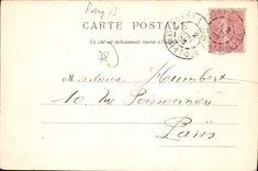 CPA Rosny Le Chateau Vu Du Parc