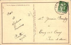 CPA Vue De I'Eglise De Longnes